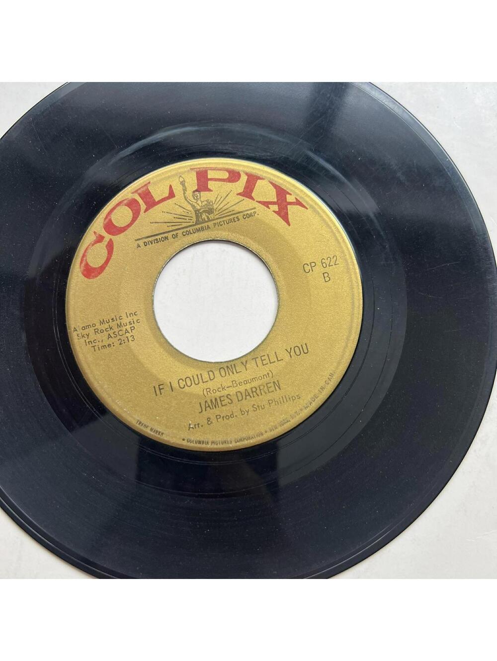 James Darren - Her Loyal Majesty/If I Could Only Tell You 45rpm VG+ R8